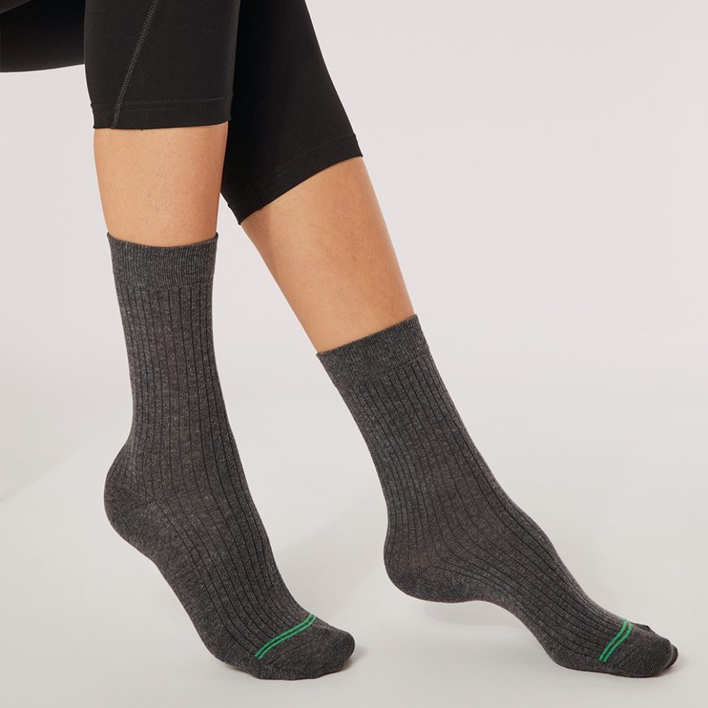 PACT Certified  ORGANIC Cotton Socks  size one.